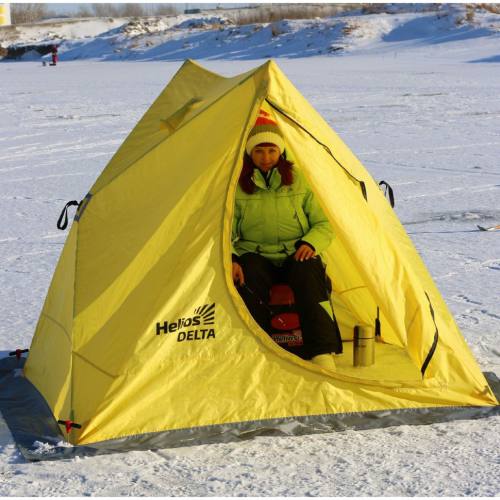 Зимняя палатка автомат Helios Delta двускатная (HS-ISD-Y) фото 2